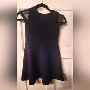 Nwt. Girls Navy Skater School Party Elegant Size Medium Dress